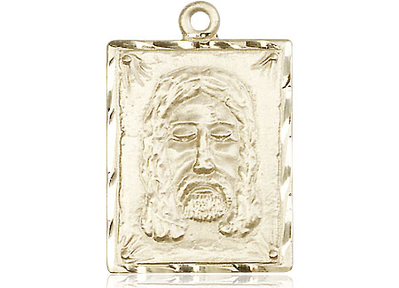 14kt Gold Holy Face Medal