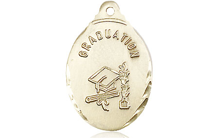 14kt Gold Graduate Medal