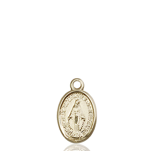 14kt Gold Miraculous Medal