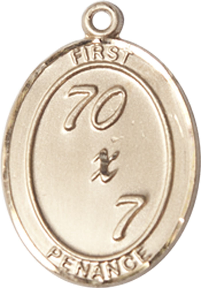 14kt Gold First Penance Medal