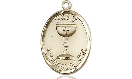 14kt Gold Holy Communion Medal