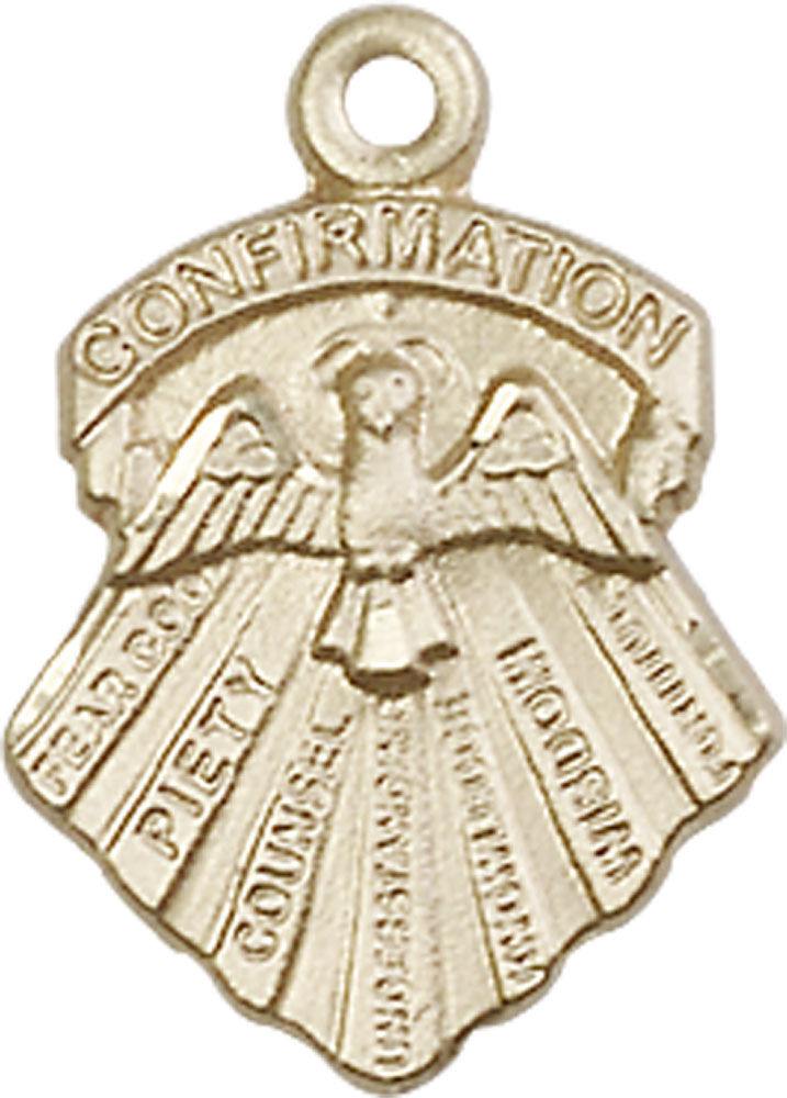 14kt Gold Seven Gifts Medal