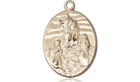 14kt Gold Tranfiguration Medal