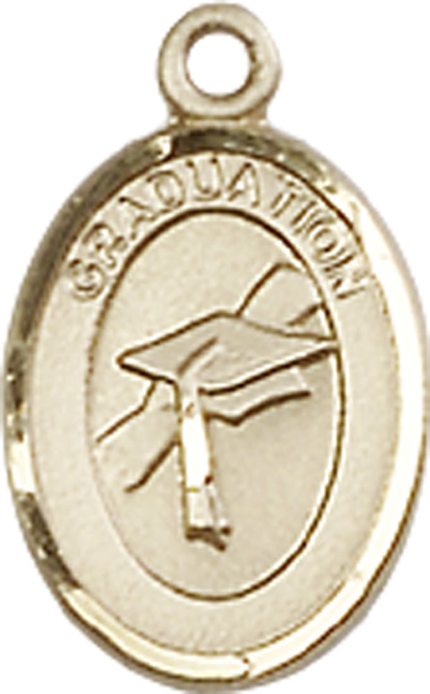 14kt Gold Graduation Medal