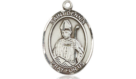 Sterling Silver Saint Dennis Medal