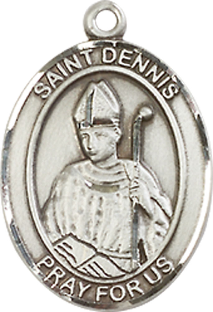Sterling Silver Saint Dennis Medal