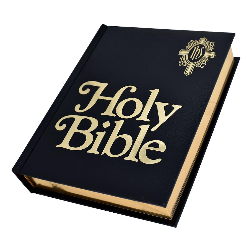 Ncb Catholic Family Bible - Black