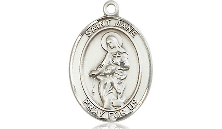 Sterling Silver Saint Jane of Valois Medal