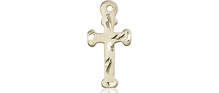 14kt Gold Cross Medal