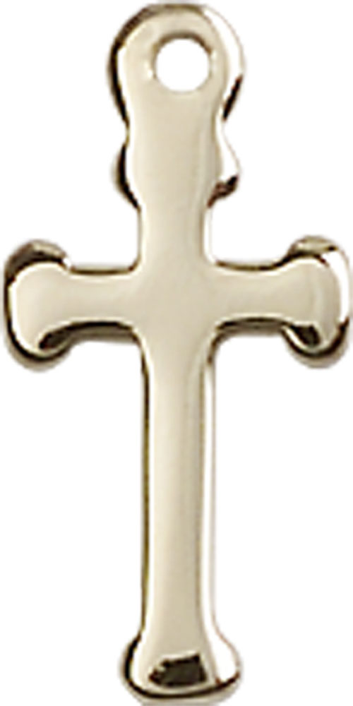 14kt Gold Cross Medal