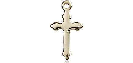 14kt Gold Cross Medal