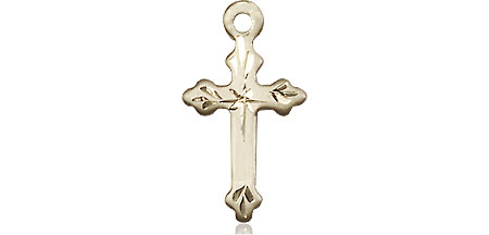 14kt Gold Cross Medal