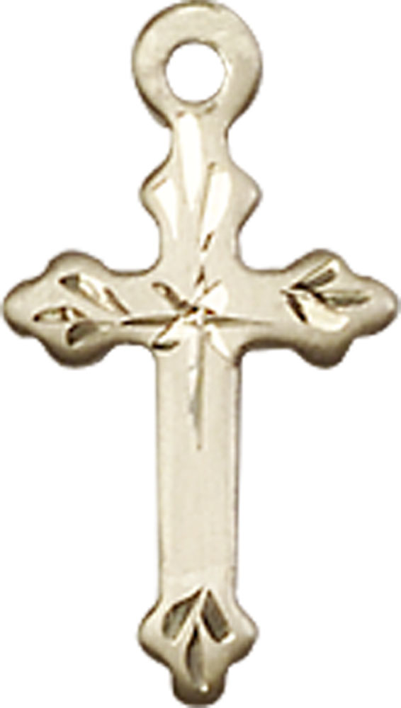 14kt Gold Cross Medal