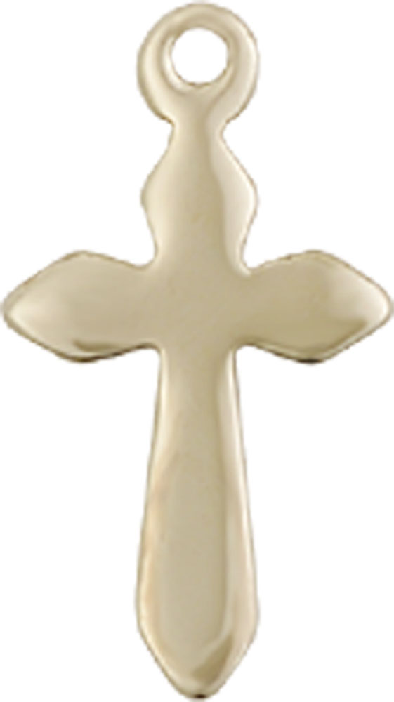 14kt Gold Cross Medal