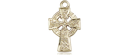 14kt Gold Celtic Cross Medal