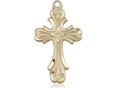 14kt Gold Cross Medal