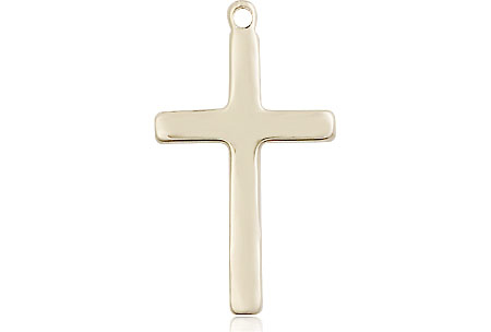 14kt Gold Cross Medal