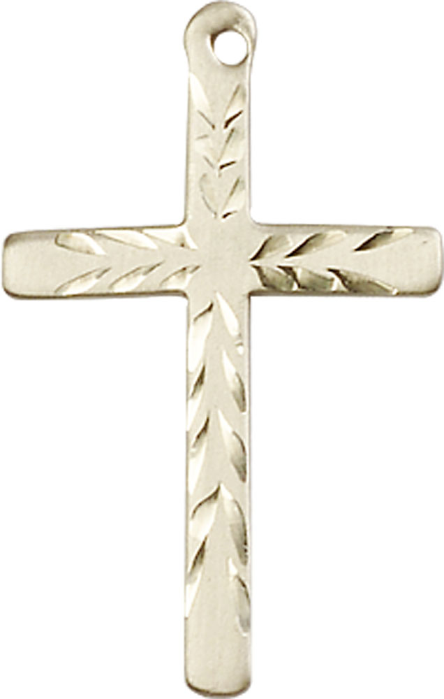 14kt Gold Cross Medal