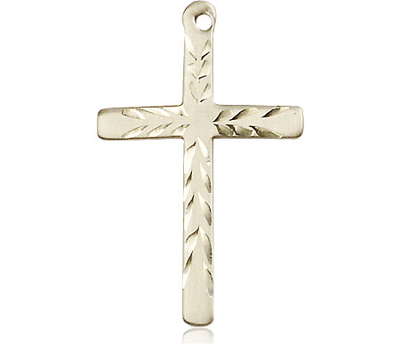 14kt Gold Cross Medal