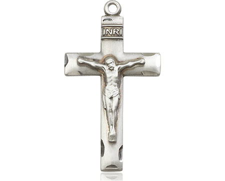 Sterling Silver Crucifix Medal