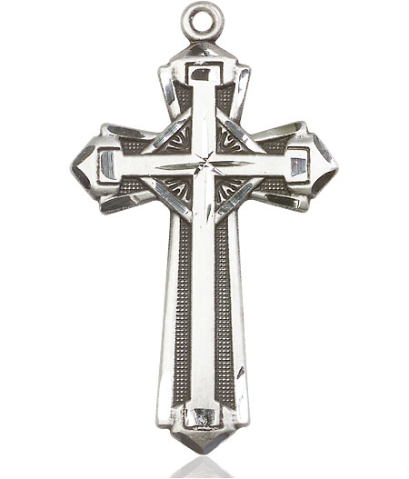 Sterling Silver Cross Medal