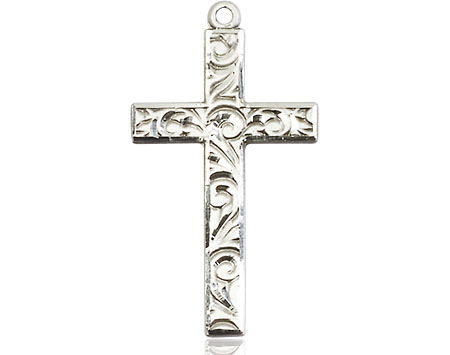 Sterling Silver Cross Medal