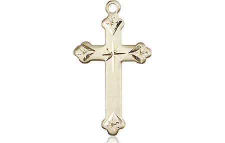 14kt Gold Filled Cross Medal