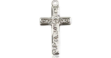 Sterling Silver Cross Medal