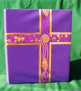 Ceremonial Binder Royal Purple/Gold