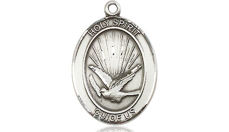 Sterling Silver Holy Spirit Medal