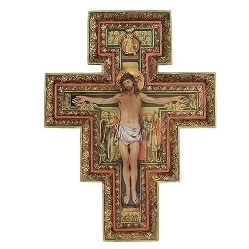 17.75in. San Damiano Cross