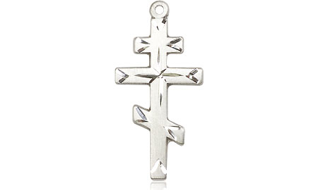 Sterling Silver Saint Andrew Cross Medal