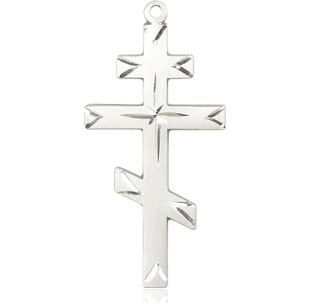 Sterling Silver Cross Medal