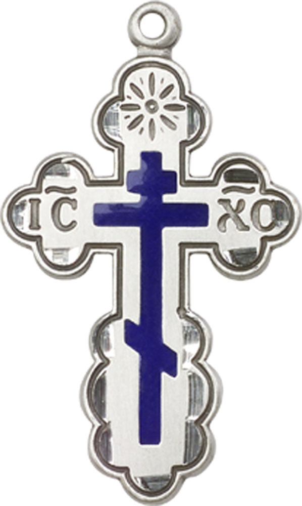 Sterling Silver Saint Olga Cross Medal