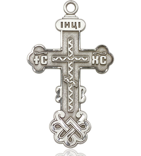 Sterling Silver Kiev Cross Medal