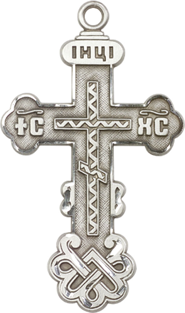 Sterling Silver Kiev Cross Medal