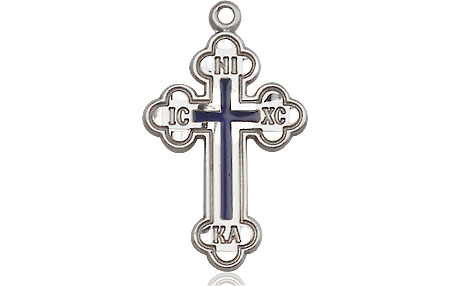 Sterling Silver Russian Cross Medal