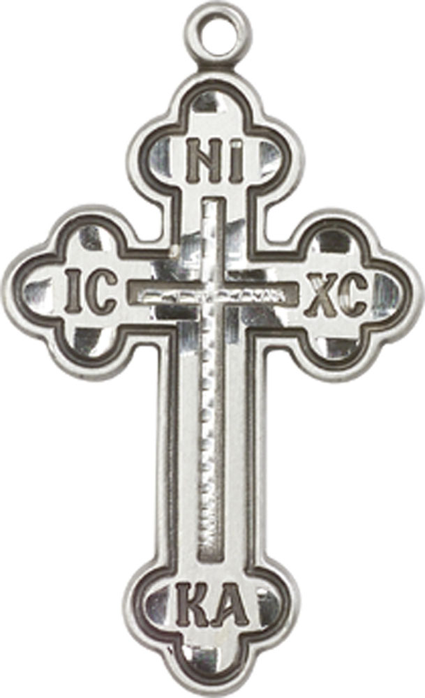 Sterling Silver Russian Cross Medal