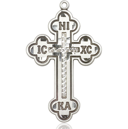 Sterling Silver Cross Medal