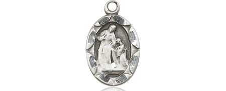 Sterling Silver Saint Ann Medal