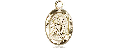 14kt Gold Filled Saint Anthony Medal