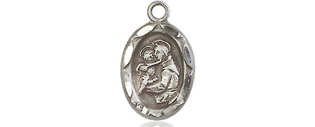 Sterling Silver Saint Anthony Medal