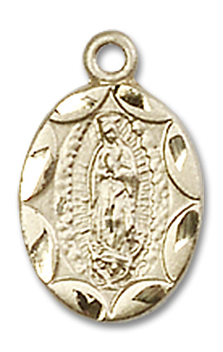 14kt Gold Filled Our Lady of Guadalupe Medal