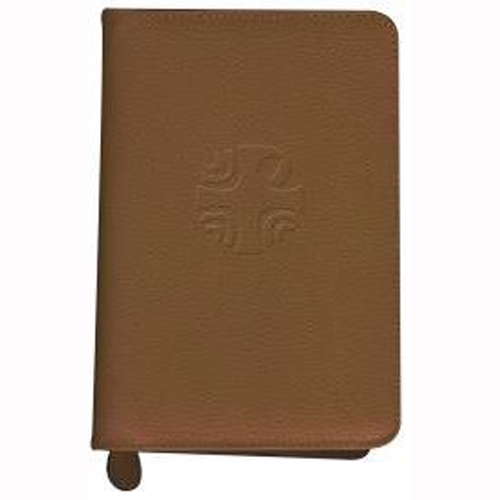 Liturgy of the Hours Leather Zipper Case (Vol. Iii) (Brow