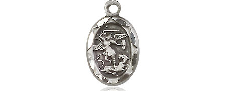 Sterling Silver Saint Michael the Archangel Medal