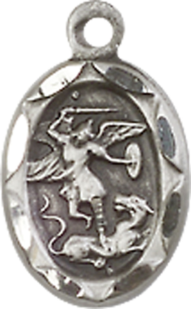 Sterling Silver Saint Michael the Archangel Medal
