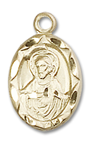 14kt Gold Filled Scapular Medal