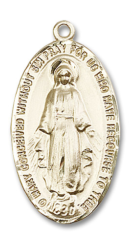 14kt Gold Filled Miraculous Medal