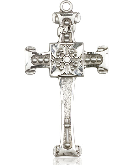 Sterling Silver Cross Medal