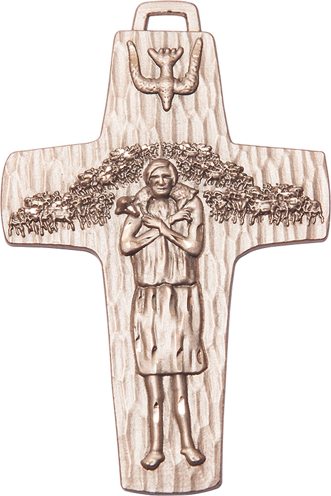 14kt Gold Filled Papal Crucifix Medal
